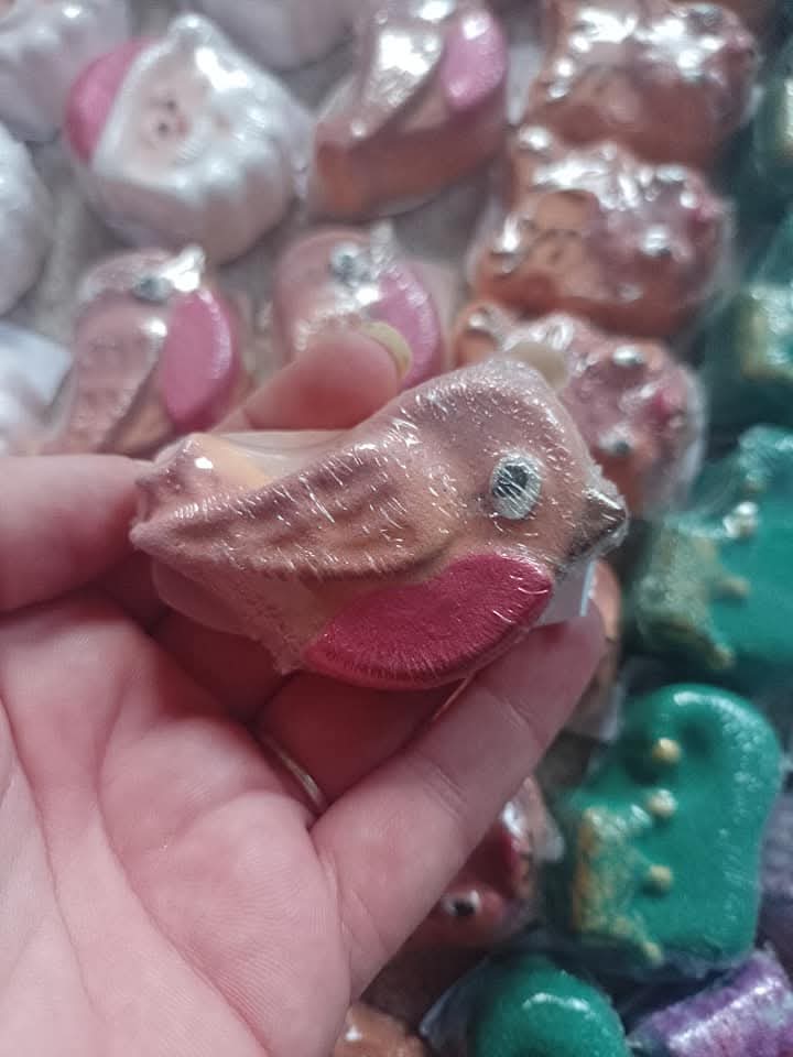 Mini Christmas Bath Bomb