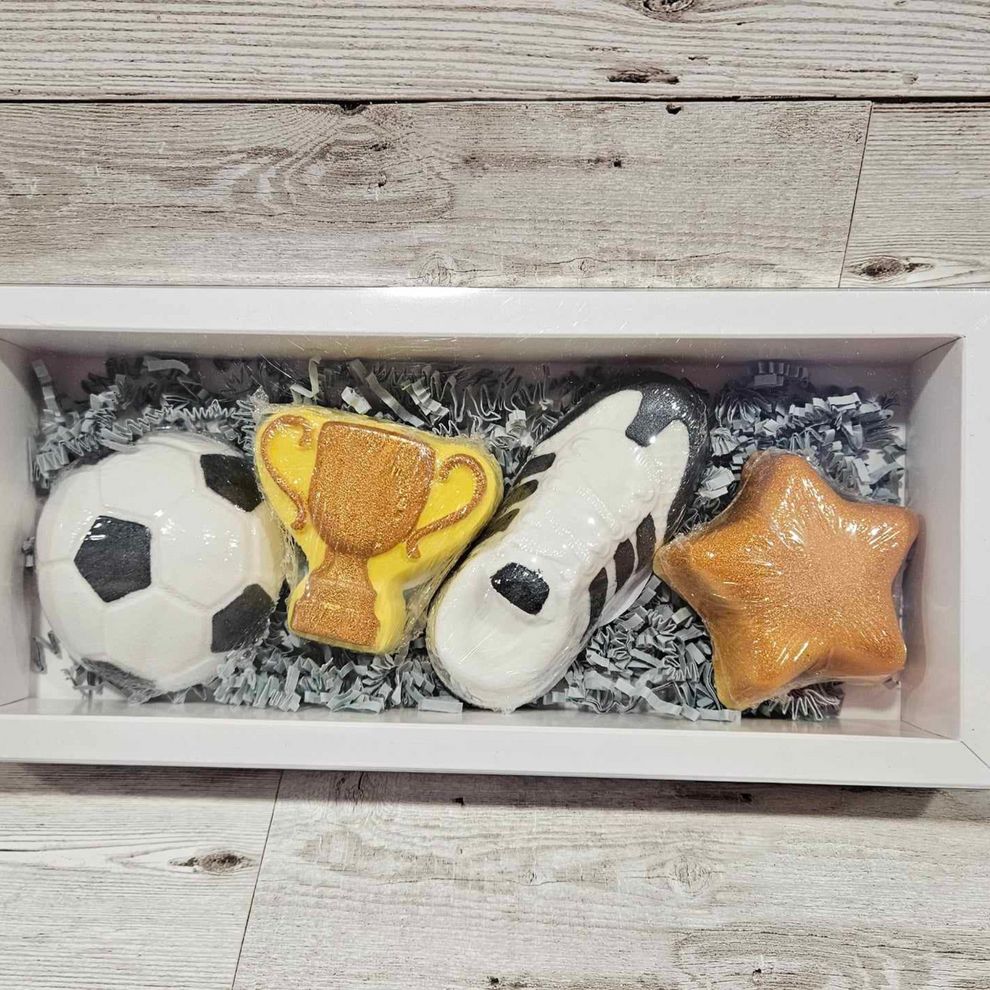 Football Bath Bomb Gift Set