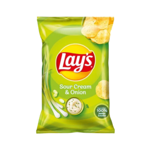 Lays Sour Cream and Onion Crisps 150g