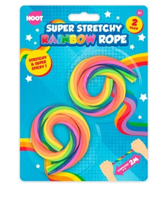 Super Stretchy Rainbow Rope 2 Pack