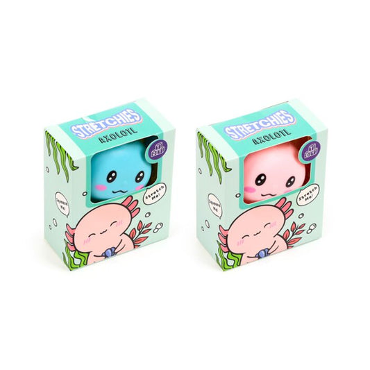 Stretchy Squeezy Fidget Toy - Axolotl
