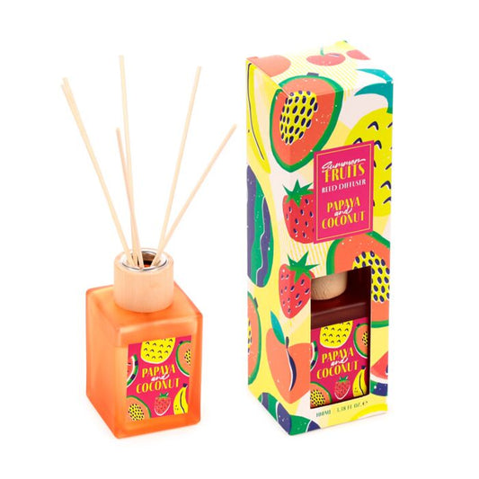 Reed Diffuser - Summer Fruits Papaya & Coconut