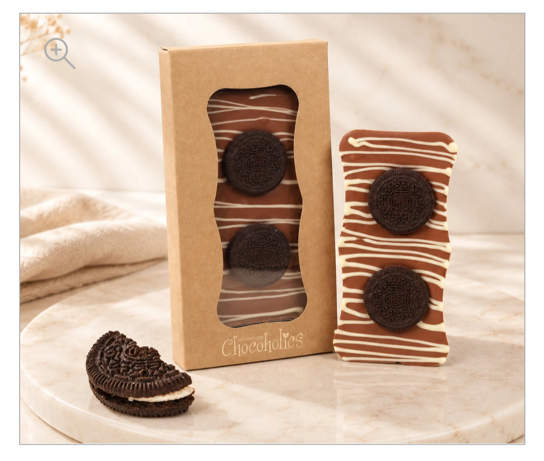 Oreo Cookies & Cream Milk Chocolate Slab