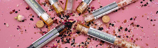 Bath Salts in Vials - Gift Pack of 7