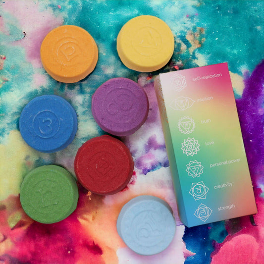 Chakra Bath Fizz - Large Box - Chakra Harmony & Inner Glow