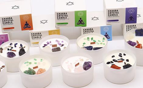Chakra Crystal Candles: Illuminate Your Inner Balance