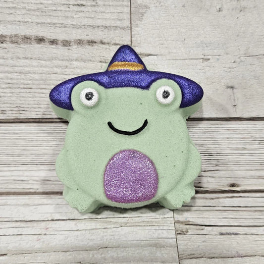 Witchy Halloween Frog Bath Bomb
